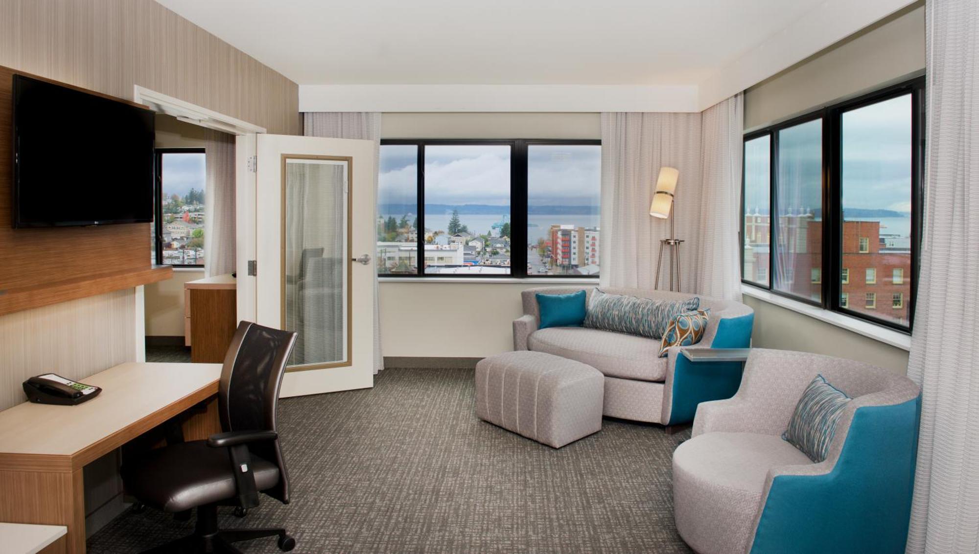 Courtyard By Marriott Seattle Everett Downtown Extérieur photo