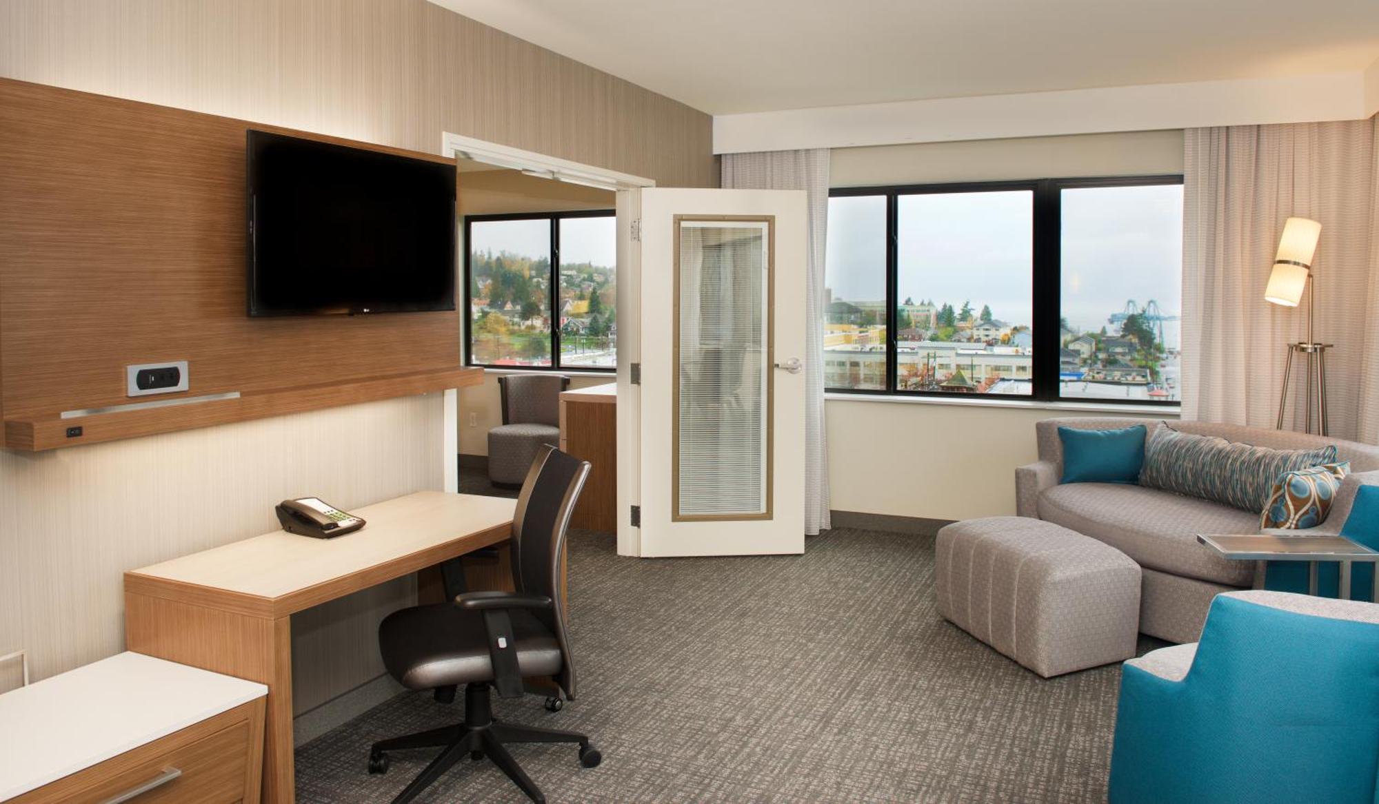 Courtyard By Marriott Seattle Everett Downtown Extérieur photo