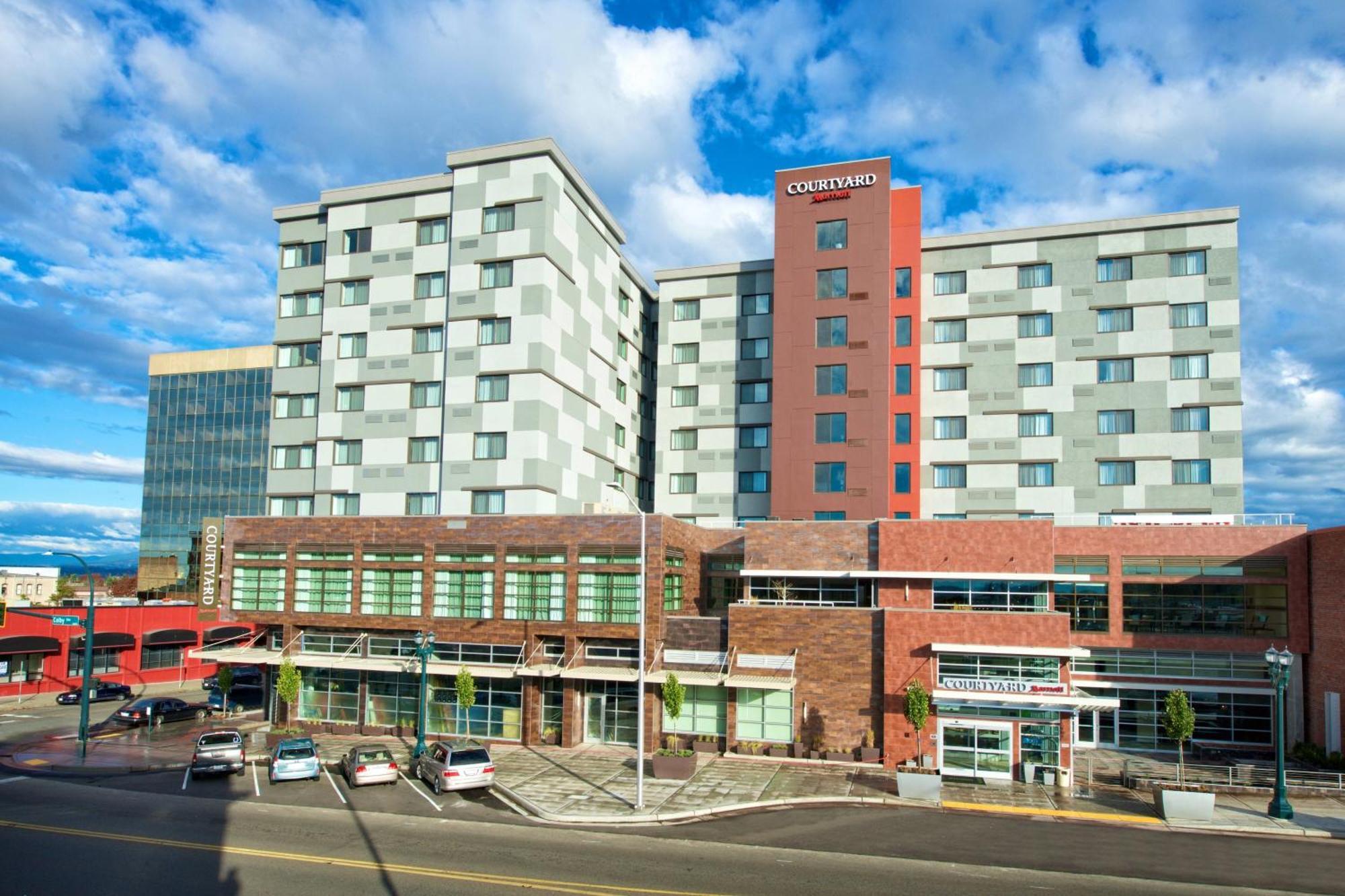 Courtyard By Marriott Seattle Everett Downtown Extérieur photo