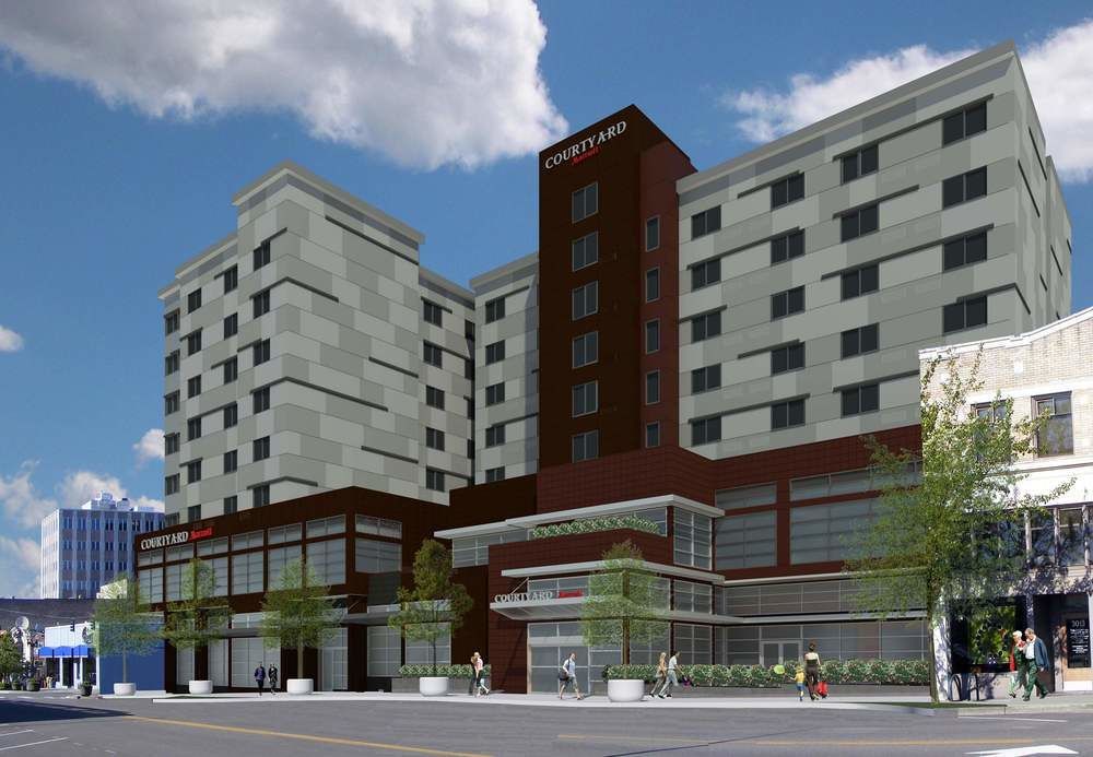 Courtyard By Marriott Seattle Everett Downtown Extérieur photo