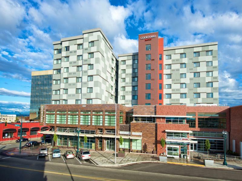 Courtyard By Marriott Seattle Everett Downtown Extérieur photo